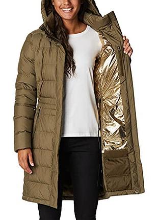 Женский пуховик columbia hexbreaker elite down jacket, размер л