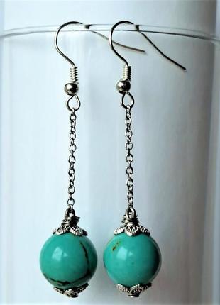 Серьги длинные