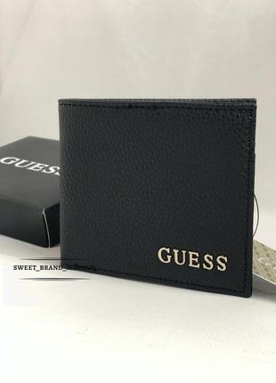 Кошелек мужской черный guess, кошелек мужественный2 фото