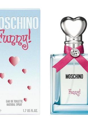 Moschino funny туалетная вода 100 ml духи москино мошино мосино фантасти 100 мл парфюм аромат женские