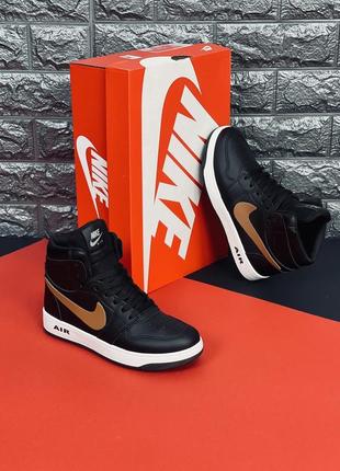 Женские кроссовки nike air force 2 2023, высокие, стильные8 фото