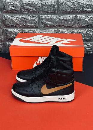 Женские кроссовки nike air force 2 2023, высокие, стильные7 фото