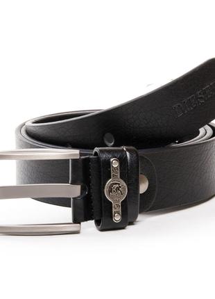 Ремінь шкіряний чоловічий ds-184501 black