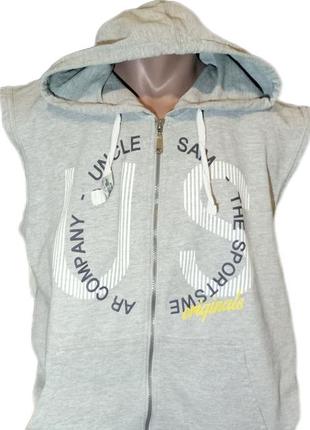Орігинальна легка жилєтка бренду uncle sam.p/xl.