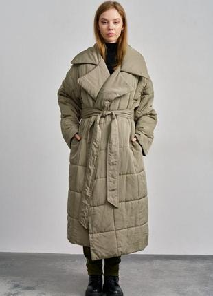 Стильне жіноче пальто синтепон