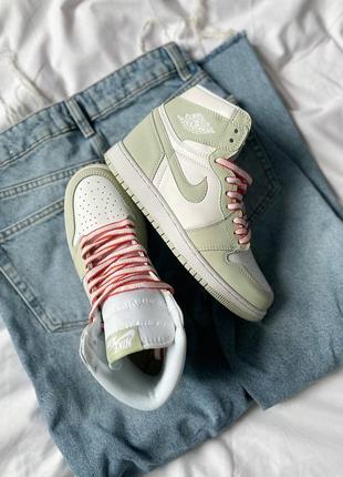 Кросівки  nike air jordan 1 "seafoam green"