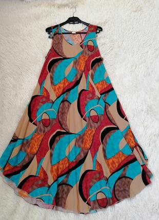 Платье натуральная ткань штапель7 фото