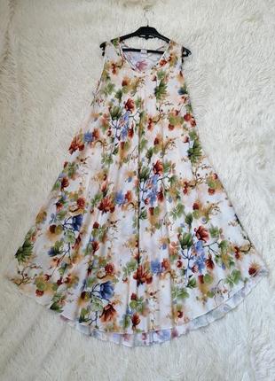 Платье натуральная ткань штапель10 фото