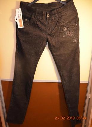 Новые брюки gas с эфектом потертостей