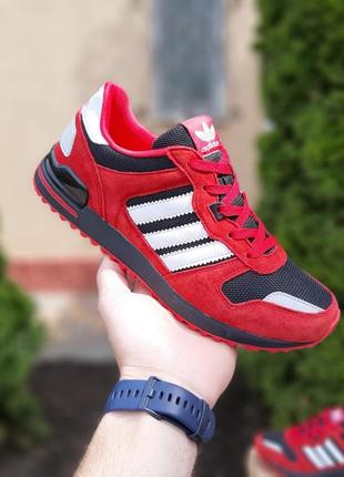 Ad1das zx 750 червоні із синім