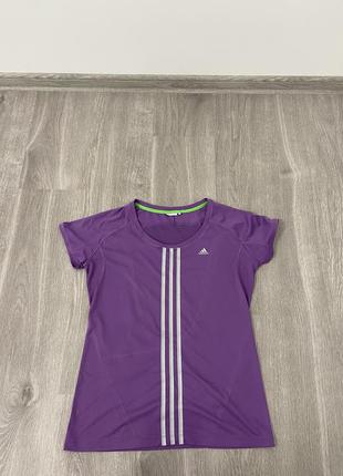 Спортивная женская футболка женская для спорта для бега adidas