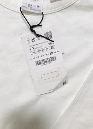 🛍брендова кофтинка zara на дівчинку 2-3 роки 98см.3 фото