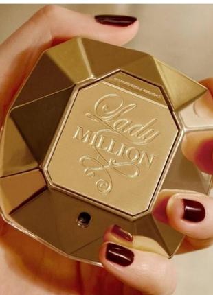 Paco rabanne lady million парфюмированная вода 80 ml женская парфюмерия пако94н леди миллион милион1 фото