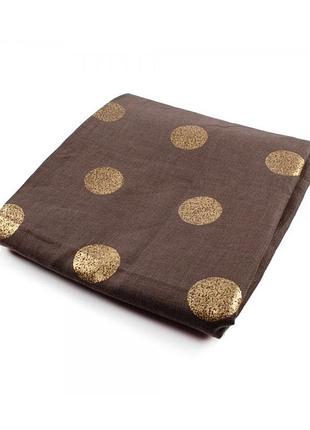 Скатертина carre blanc enora коричнева 80x200