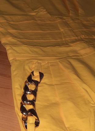 Жовта літня сукня з кишенями 42-44 розмір5 фото