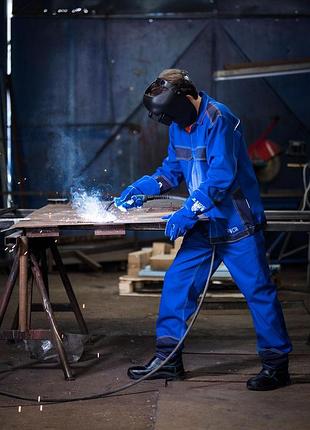 Спецодежда с польши, костюм сварщика leber & hollman lh-specweld-t ngp