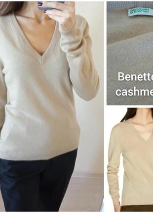 Кашемировый пуловер united colors of benetton