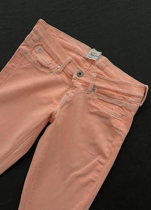 Джинсы яркие оранжевого цвета pépé jeans2 фото