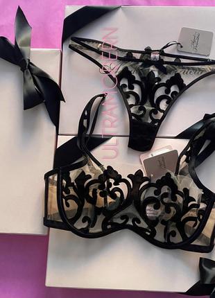 Комплект белья мирового бренда agent provocateur 34b (75b), 34c (75c), низ 2 (s)