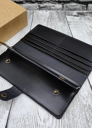 Топ портмоне ручної роботи з натуральноъ шкіри. подарункове пакування у подарунок.