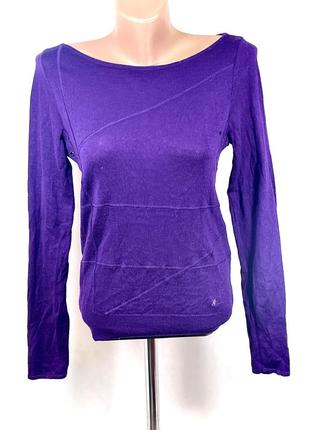 Burberry оригинал, свитер джемпер шерсть брендовый фиолетовый