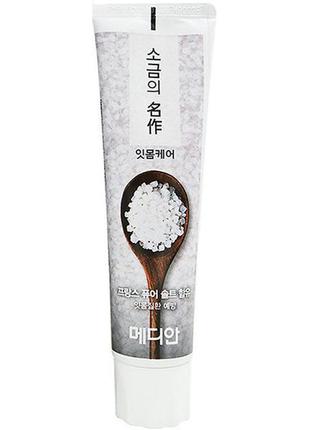 Зубная паста "чистая соль" median masterpiece salt energy toothpaste, 120 мл.