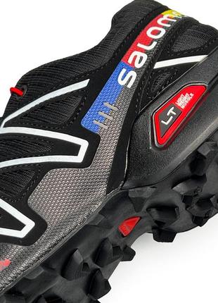 Хит продаж! мужские кроссовки salomon speedcross 3 black7 фото