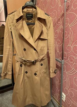 Тренч massimo dutti