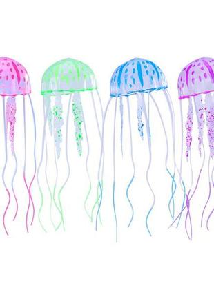 Декорация для аквариума медуза малая