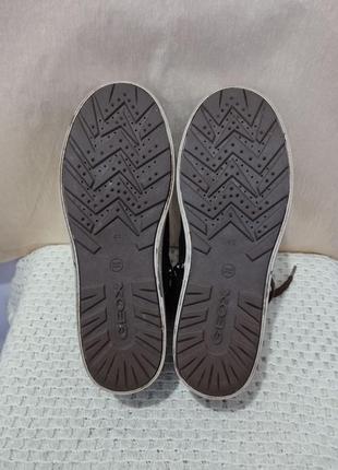 Шкіряні черевики кроссовки geox amp hibiox7 фото