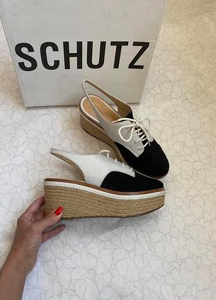 Schutz новые босоножки оксфорды кожа оригинал1 фото