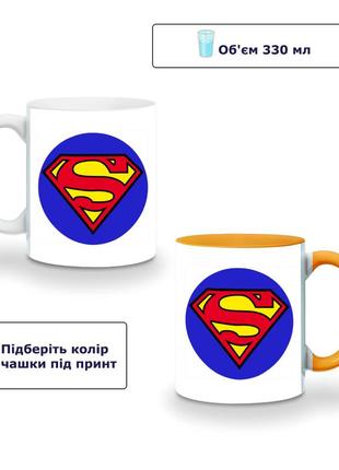 Кружка кольорова супермен дс (superman dc) (9762-1443-kg) темно-зелений2 фото