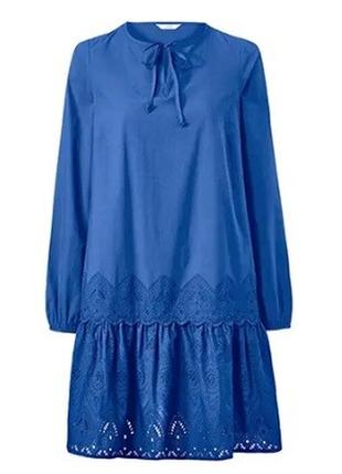Розкішна жіноча блуза, туніка з ніжною вишивкою від tcm tchibo (чібо), німеччина, l-xl3 фото
