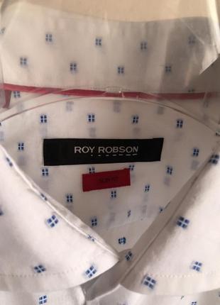 Рубашка мужская roy robson s/slim fit3 фото