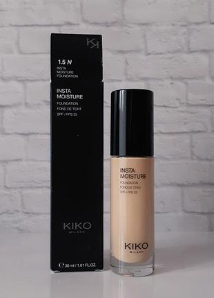 Тональний крем кіко мілано instamoisture foundation kiko milano!