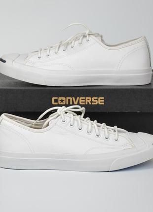 converse jack tumbled leather ox