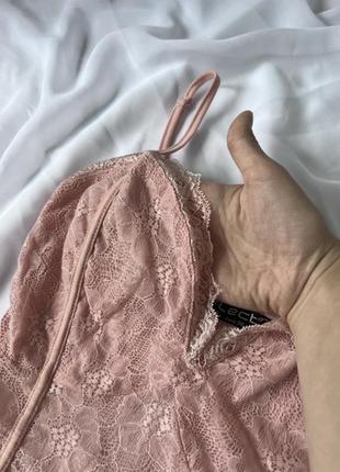 Боді в білизняному стилі корсет топ ліф майка