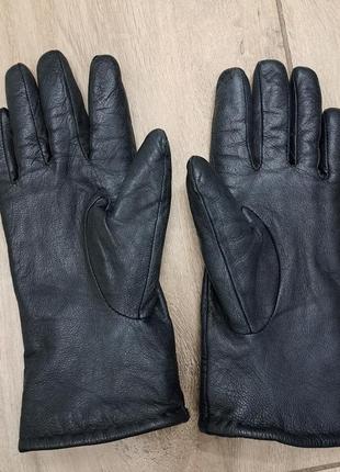 Кожаные мягкие перчатки2 фото