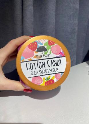 Скраб для тела tree hut cotton candy sugar scrub 510 г2 фото