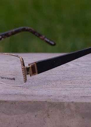Женские полуоправные очки с массивными заушниками hb-702 от harve benard!7 фото