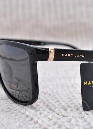 Фирменные большие солнцезащитные очки marc john polarized mj0770 очки6 фото