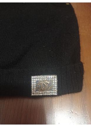 Теплая шапка для девочки 2