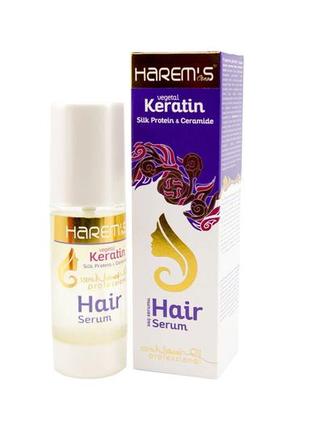 Сироватка для догляду за волоссям harems keratin1 фото