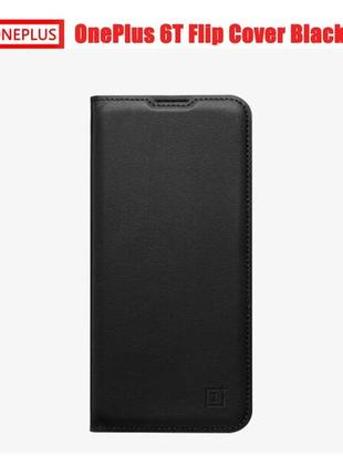 Оригинальный чехол для one plus 6 flip cover