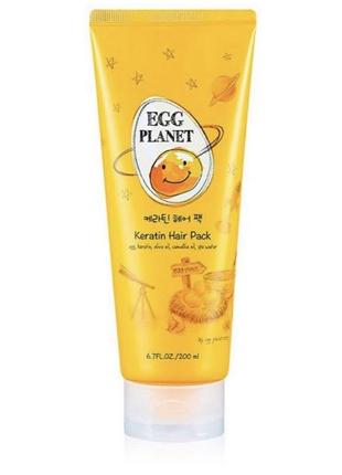 Daeng gi meo ri egg planet keratin hair pack - відновлююча кератинова маска для волосся