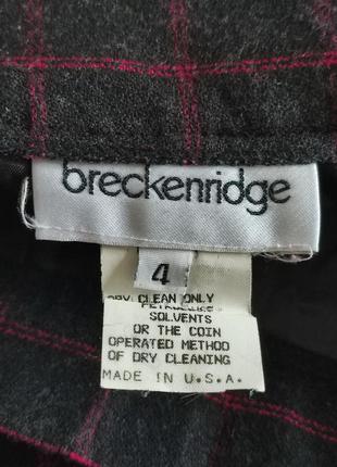 🌑💓 винтажная юбка-тюльпан с шерстью breckenridge9 фото