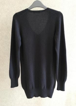 Кашеміровий светр з v-подібним вирізом2 фото