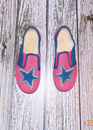 Фирменные тапки waldi для девочки, размер 31 (19,5 см)
