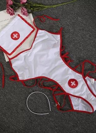 Ролевий сексуальний костюм медсестри маргарет4 фото