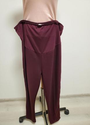 Хорошие качественные трикотажные вискозные брюки дня беременных2 фото